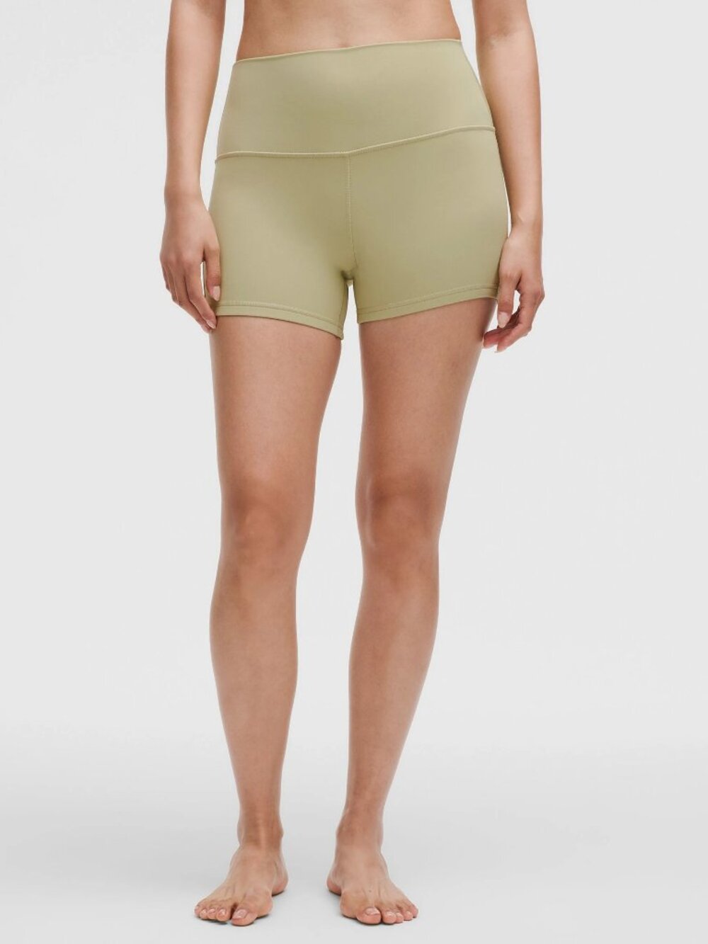 Lululemon Align High-Rise Short Size 6 Honeydew 4"